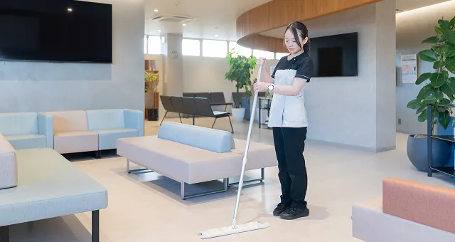 朝礼の様子
