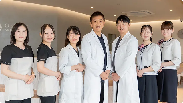 皮膚科専門医のもとで学べる環境